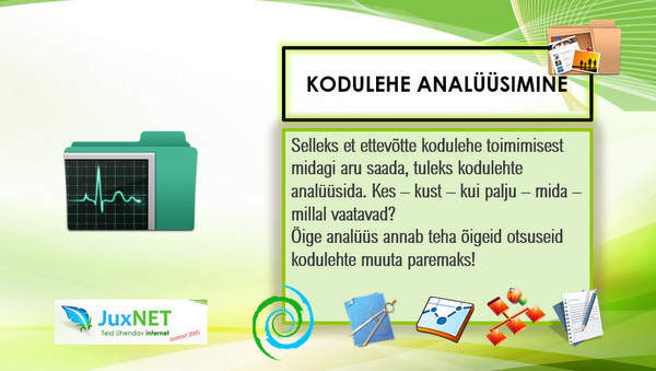 kodulehe analyys